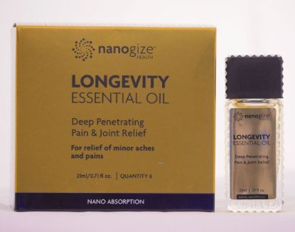 Picture of Nanogize Longevity Essential Oil 6 bottles 21mL 0.71oz